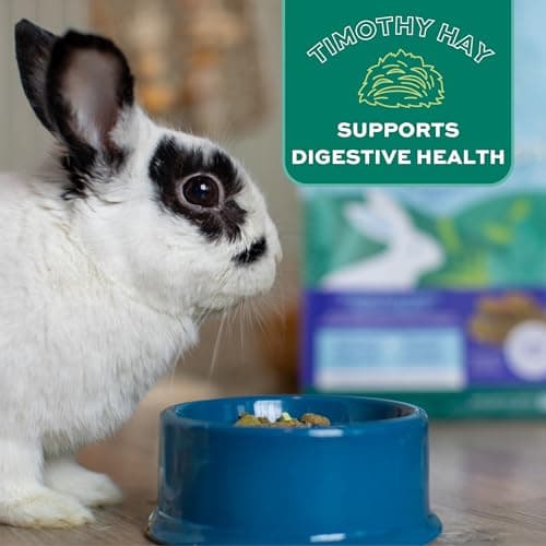 Oxbow Forage Wise Adult Rabbit Food, Engaging Variety Diet with Complete Nutrition in Every Piece, Timothy Hay Based Rabbit Food with Variety, 4 lb Bag — view 4