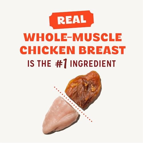 Pur Luv Chicken Jerky Dog Treats, Made with 100% Real Chicken Breast, 16 Ounces, Healthy, Easily Digestible, Long-Lasting, High Protein, Satisfies Dog's Urge to Chew — view 3