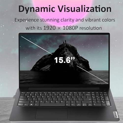 Lenovo 2026 New V15 Laptop for Student & Business, Powerful AMD Ryzen 3 7320U (Beat i7-1065G7), 15.6 inch FHD, 16GB RAM, 1TB SSD (500GB External), Ethernet, Windows 11 Pro, Long Battery Life — view 4
