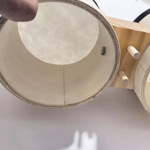 Kids Bongo Drums | Educational Percussion Instrument - Music Learning Toy Drum - for Preschoolers Girls Beginners 2-4 Years Old Party Living Room Bedroom Classroom — view 5