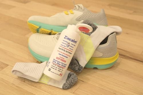 Zincalm Moisture Absorbing Body & Foot Powder - Cornstarch-Free, Talc-Free, Ultra-Pure Formula with Clean & Pure Super-Concentrated Zinc, Calcium Minerals & Menthol for a Cooling Sensation. Odour, Friction, & Chafing control — view 2