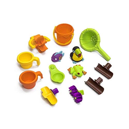 Step2 Tropical Rainforest Water Table for Kids, Toddler Outdoor Sensory Play Table, 13 Accessories, Ages 18 Months+ — view 3