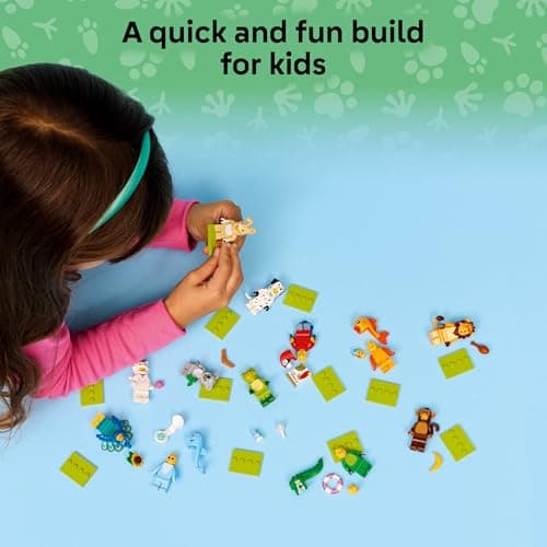 LEGO Minifigures Animal Series 28 6 Pack - Kids Toys in Sealed Mystery Boxes - Animal Themed Figures to Collect - Birthday Party Favors & Gift Idea for Boys & Girls, Ages 5+ - 66813 — view 5