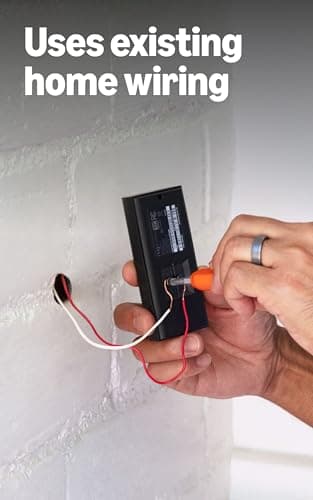 Ring Video Doorbell Wired, Home or business security, Two-Way Talk, advanced motion detection, HD camera and real-time alerts to monitor your front door (wiring required) — view 2