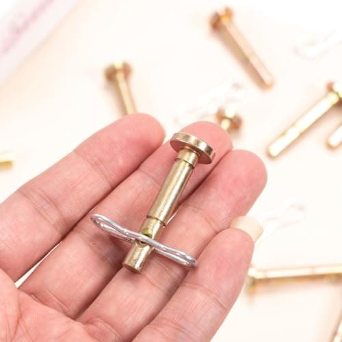15 Pcs Snowblower Shear Pins and Cotter Pins Set, 738-04124 and 714-04040 Snow Blowers Accessories Compatible for Cub Cadet MTD Troy Bilt Yard Man Huskee Snowblowers — view 6