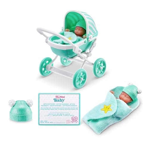 5 Surprise My Mini Baby Series 1 (2 Pack) by ZURU, Collectible Mystery Capsule, Toy for Girls, Realistic Miniature Baby, Playset and Accessories — view 4
