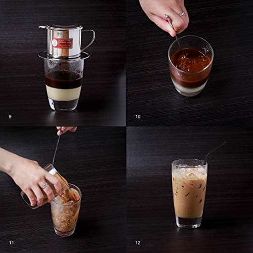 Thang Long Vietnamese Coffee Filter Maker Press. Screw Down Phin Made in Vietnam. Authentic (1, Medium (8 oz)) — view 5