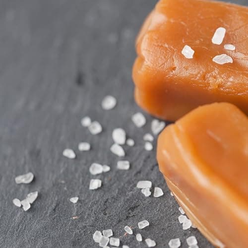 Taras Gourmet Sea Salt Caramels | All Natural Candy | Creamy & Individually Wrapped with Real Butter (20 oz) — view 6