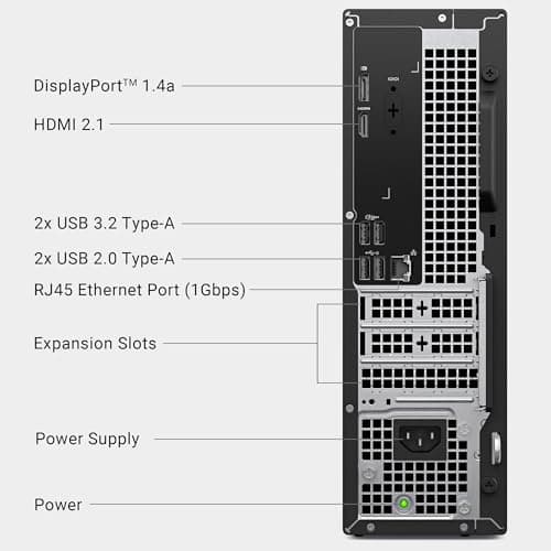 Dell Slim Desktop, Intel Core Ultra 5-225, 512GB SSD, Windows 11 Home — view 7
