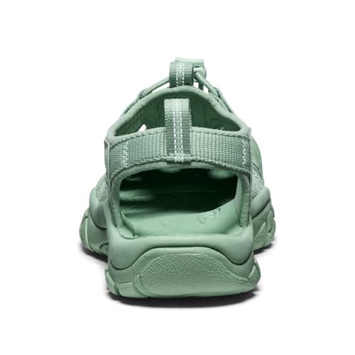 KEEN Women's Newport H2 Closed Toe Water Sandals, Monochrome/Granite Green, 9 — view 6