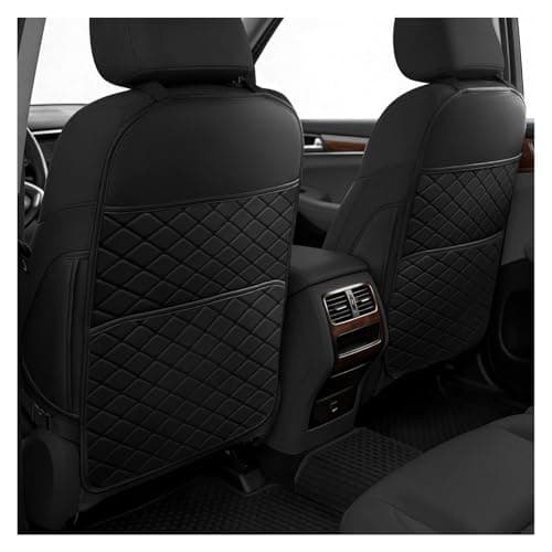 SMOQIO Kick Mats Back Seat Protector, Car Seat Back Protector for Kids,2PCS