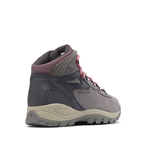 Columbia Women's Newton Ridge Plus Waterproof Amped Leather & Suede Hiking Boot Stratus/Canyon Rose, 10 Regular US — view 8