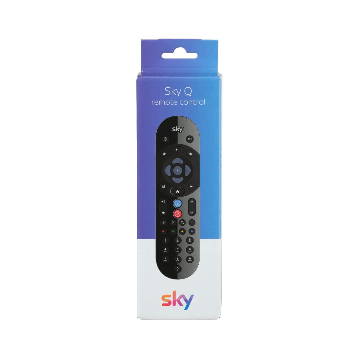 Sky Original Q Voice Remote Control – Duracell Batteries Included – Compatible with Q – Voice Search Function - Official Branded Retail Packaging - SKY135 — view 4