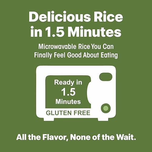 Eat Regal Cilantro & Lime Rice, Ready to Eat Microwave Pouch in 1.5 Minutes, Fluffy Long Grain Rice, Zesty Flavor, Shelf Stable Side Dish, 8.8 oz (Pack of 6 — view 2