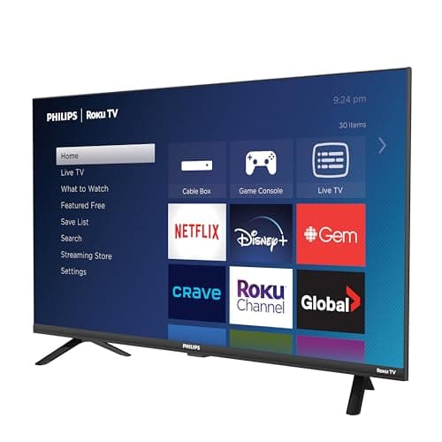 Philips Roku TV 32" HD 720p LED-LCD Smart TV (32PFL4674/F6), Alexa Compatible — view 2