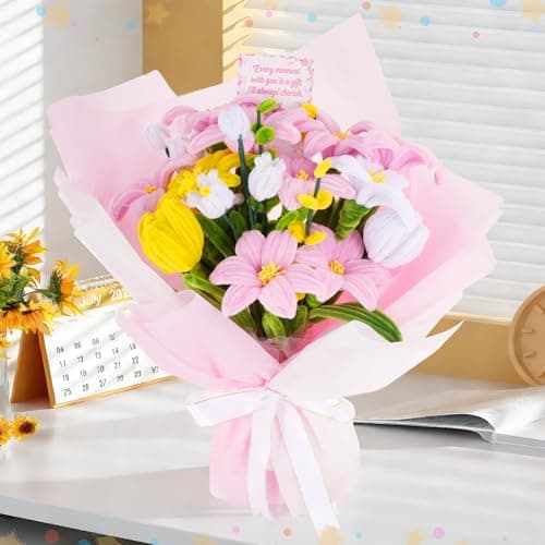 1600 PCS Pipe Cleaners, Pipe Cleaners Bulk 48 Colors, Chenille Stems for Flowers DIY Art Creative Crafts Decorations Colorful Thick Pipe Cleaners Craft Supplies for Christmas Halloween Birthday Gift — view 6