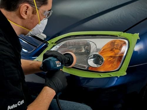 3M Ultra Headlight Restoration Kit, Contains Masking Tape, Light Sanding Discs, Wax Protectant and More, Use on Plastic Lenses Headlights, Taillights and More, Easy Heavy-Duty Restoration (39195) — view 6