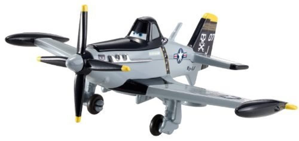 Planes - Avión básico de Juguete, Racing Dusty (Mattel X9460) — view 4