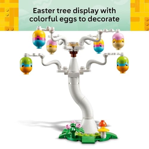 LEGO Easter Bunny and Chick Egg Hunt Building Toy for Girls & Boys - Springtime Pretend Playset for Kids, Ages 8+ - Basket Stuffer or Gift Idea for Easter, Birthdays, & Special Occasions - 40808 — view 2