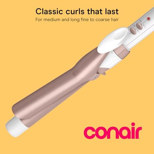 Conair Double Ceramic 1 in. Curling Iron