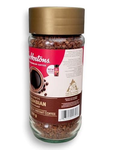 Tim Hortons Medium Roast Instant Coffee, 100% Colombian, 100g Jar — view 6