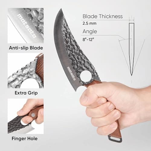 Matsato Chef Knife - Perfect Kitchen Knife for Cooking, Chopping