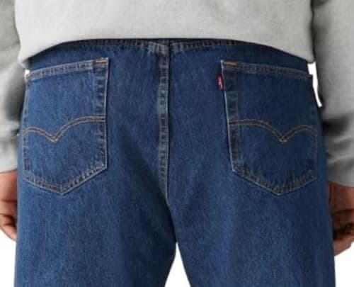 Levi's Men's 501 Original Fit Jeans (Also Available in Big & Tall), Dark Stonewash, 32W x 32L — view 3