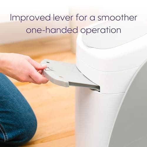 Litter Genie Style Pail - Cat Litter Waste Disposal System with Square Pail Refill Bag - Compatible with Standard and Jumbo Litter Genie Refill — view 3