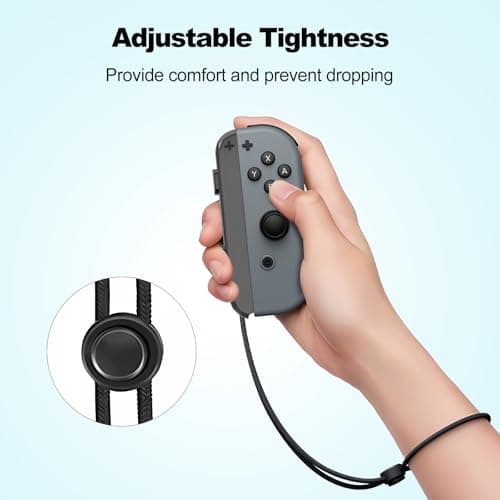 Pogriko 2 Pack Wrist Strap for Nintendo Switch Controller Joycon, Replacement Strap Parts Accessories for Joy Con Joy-Con Controller — view 5