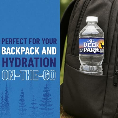 Deer Park Spring Water, 24 Pack – Crisp Refreshing Taste – 16.9 Fl Oz — view 2