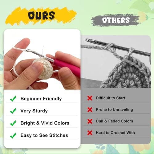 Totiro Crochet Kit for Beginners, Potted Flower Amigurumi Starter Kit, Easy DIY Arts & Craft Set with Step-by-Step Video Tutorials, Crochet Pattern Learning Kit for Teens Adults Birthday Gift — view 2