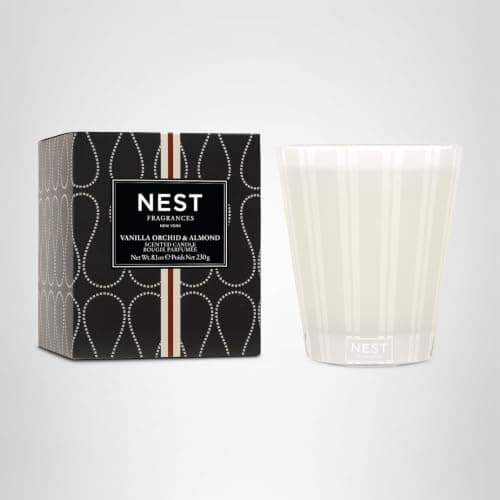 NEST Fragrances Classic Candle- Vanilla Orchid & Almond , 8.1 oz - NEST01-VO — view 5