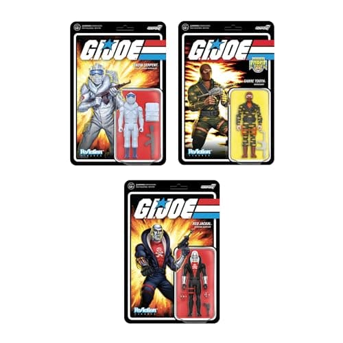 Super7 G.I. Joe Cobra Snow Serpent - 3.75" G.I. Joe Action Figure with Accessory Classic Cartoon Collectibles and Retro Toys — view 5