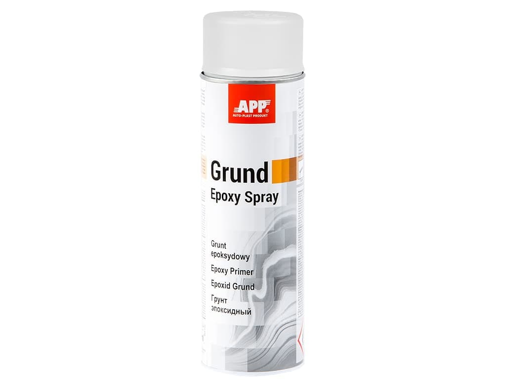 APP Epoxy Grund Imprimación Spray Epoxi | Imprimación Pintura Antióxido por Metal | Protección contra la corrosión | Gris oscuro | 500 ml — view 8