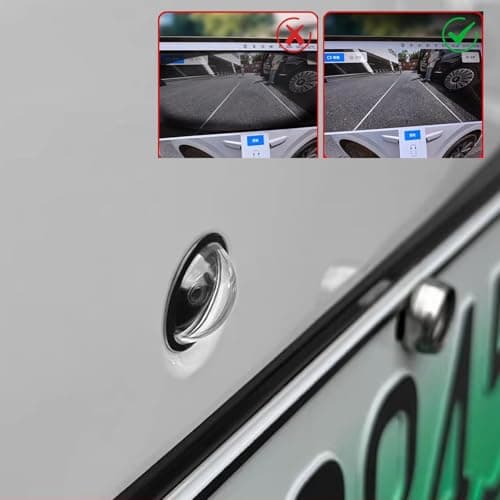 4PCS Car Camera Protective Cover, Clear High-Transparency Anti-Rain Lens Cover, Camera Lens Protector for Backup & Front Bumper Cameras, Specially Designed for 360° Reversing Cameras — view 5