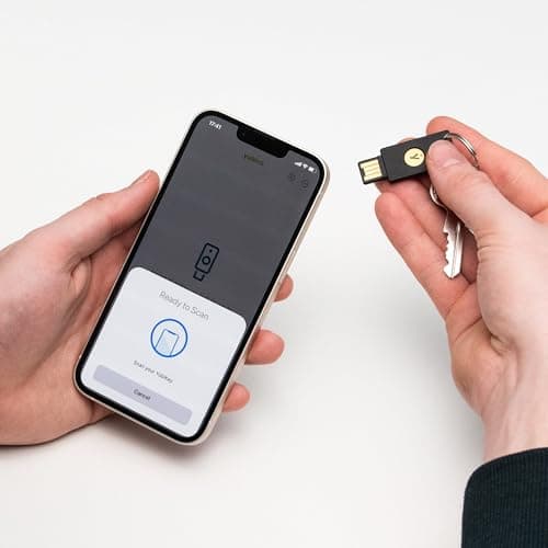 Yubico - YubiKey 5 NFC - Multi-Factor authentication (MFA) Security Key and Passkey, Connect via USB, FIDO Certified - Protect Your Online Accounts (USB A - NFC) — view 9
