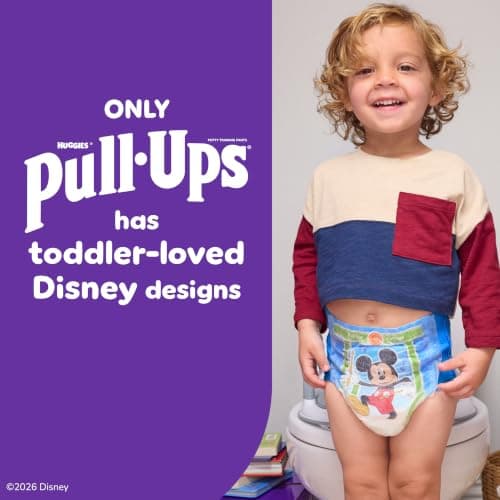 Pull-Ups Boys' Potty Training Pants, Size 2T-3T Training Underwear (16-34 lbs), 23 Count — view 7