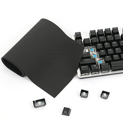 HONKID Keyboard Foam, Sound Dampening Foam for Mechanical Keyboard Bottom, Made of LE-20 Poron, Black (H 3mm) — view 5
