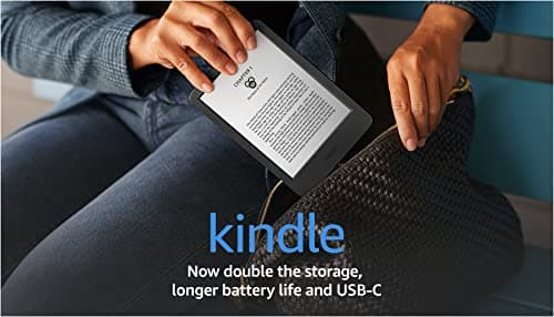 Amazon Kindle – The lightest and most compact Kindle, with extended battery life, adjustable front light, and 16 GB storage – Black — view 8