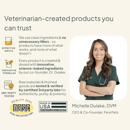 Fera Pets Dog Allergy & Immune Support with Turkey Tail Mushroom, 90 Chews — view 4