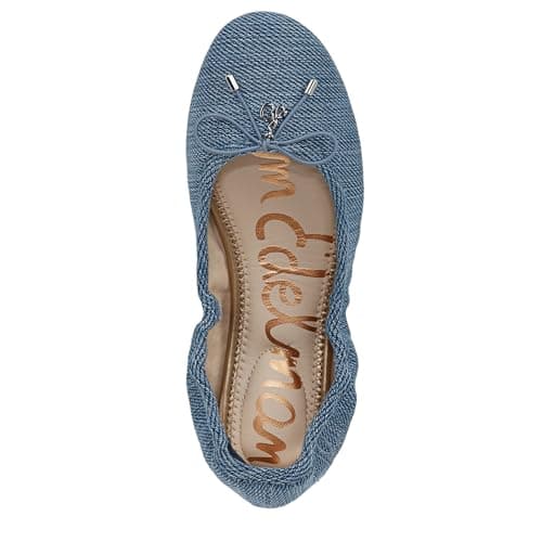 Sam Edelman Women's Felicia Ballet Flat, Vintage Denim, 7 — view 4