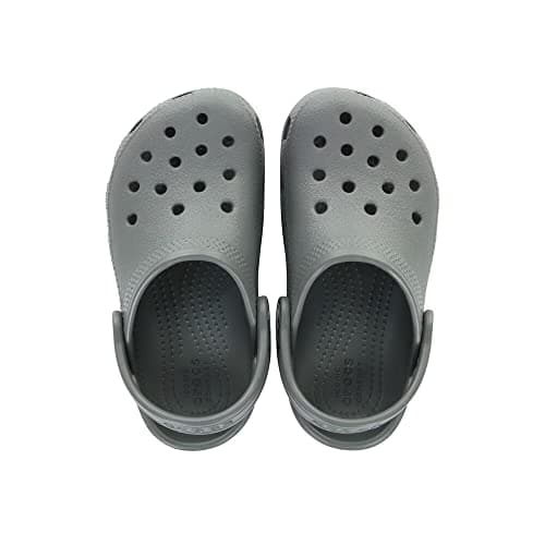 Crocs Unisex-Child Classic Clogs, Slate Grey/Slate Grey, 12 Little Kid — view 5