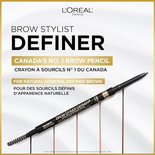 L’Oréal Paris Ultra-thin Eyebrow Pencil, Brow Stylist Definer, Auburn, 1 Count — view 2