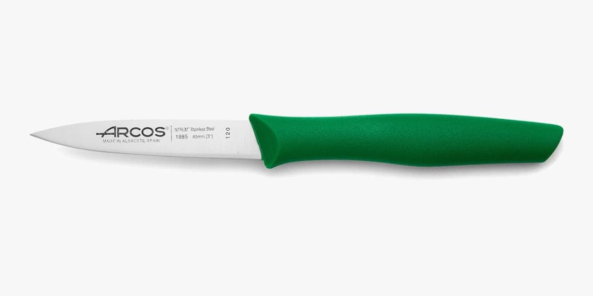 ARCOS Juego de 6 Cuchillos Mondadores con Hoja de 100mm en Acero Inoxidable y Mango de Polipropileno. Set de Cuchillos de cocina para Pelar Apto para Lavavajillas. Serie Nova. Color Negro — view 20