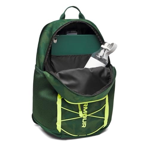 Under Armour Unisex Hustle Sport 6.0 Backpack, (301) Forest Green/Forest Green/Green Citrine, One Size Fits Most — view 3