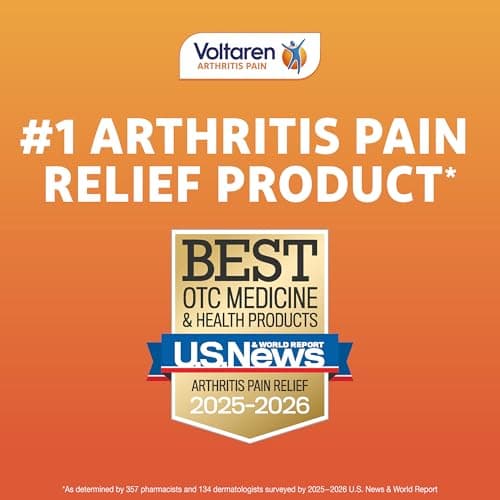 Voltaren Arthritis Pain Gel, One 100 g Tube and one 20 g Travel Size Tube — view 18