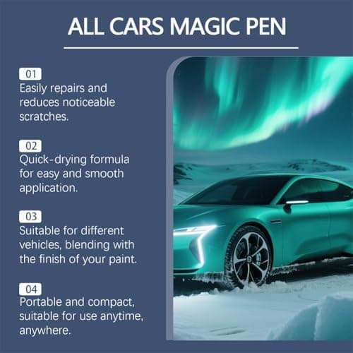 Magic Car Scratch Remover Pen, 2026 New Car Paint Repair Pen, Quick Auto Scratch Removal for Minor Scrapes, Universal Touch UpPen for All Cars, Weatherproof & Fade Resistant (1 Pcs) — view 5