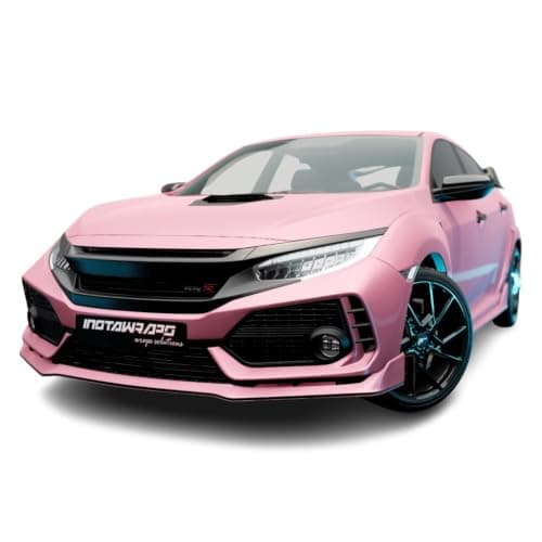 AD Car Wrap Roll SW900 Matte Pink Metallic | 520-M | (Sample 3in x 5in) | Automotive Vinyl Wrap for Cars - Car Interior Wrap & Exterior