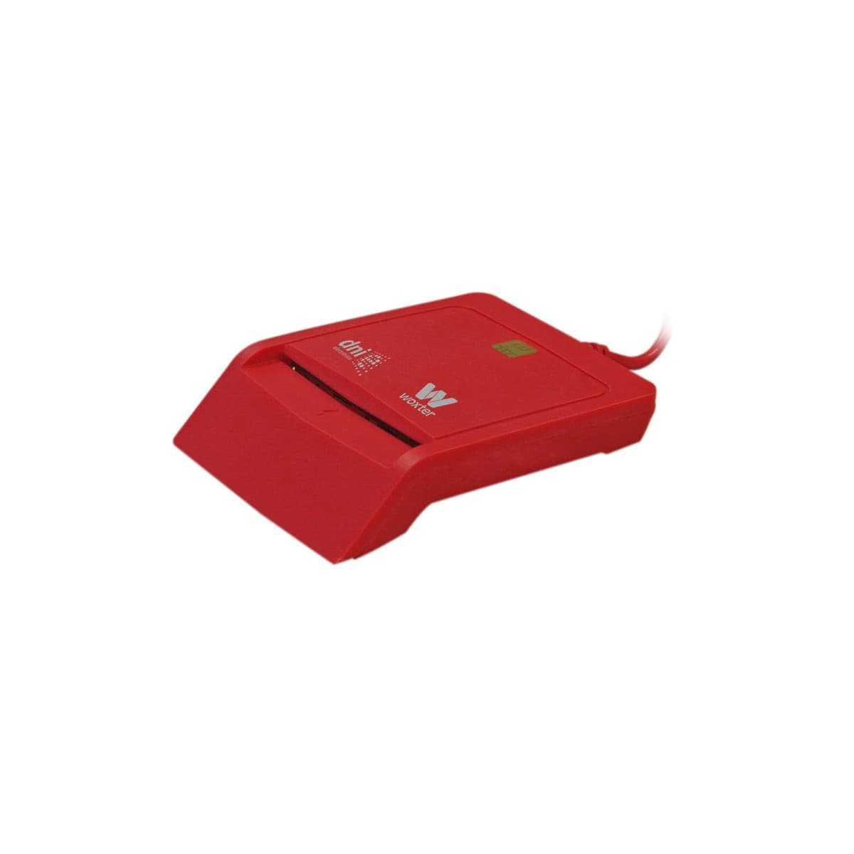 Woxter Lector DNI Electrónico Rojo - Lector de DNI Electrónico Inteligente, DNI 3.0 y 4.0, Plug & Play, Compatible con PC y Mac — view 4