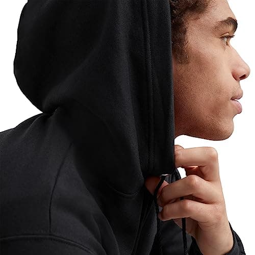 Hanes Mens Hoodie, Ecosmart Fleece Full-zip Zip-up Hooded Sweatshirt For Athletic-hoodies, Black, XX-Large US — view 2